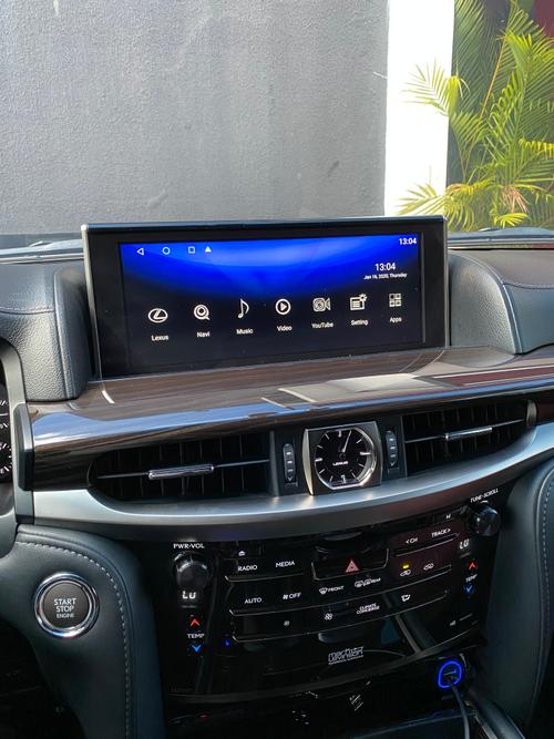 Мультимедиа блок для Lexus LX570 2016+ и LX450d - Kuberg BNR-16LXQI Android 10, 8Гб-128Гб, 4G SIM-слот, CarPlay, сенсорная панель в комплекте
