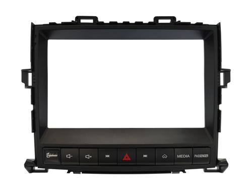 Комплект рамки с разъёмами 9" Toyota Alphard, Vellfire 2008-2014 (компл. с полочкой под магнитолой)с кнопками