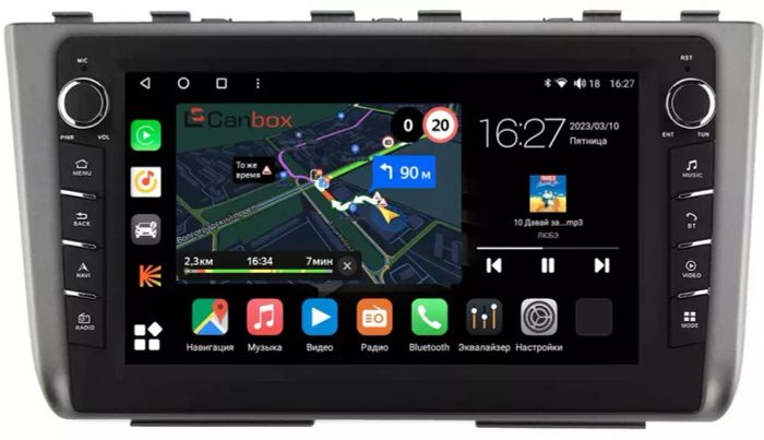 Магнитола для Hyundai Creta 2 2021-2022, Solaris HC 2024+ - Canbox 10-HY247T Android 10, ТОП процессор, CarPlay, 4G SIM-слот