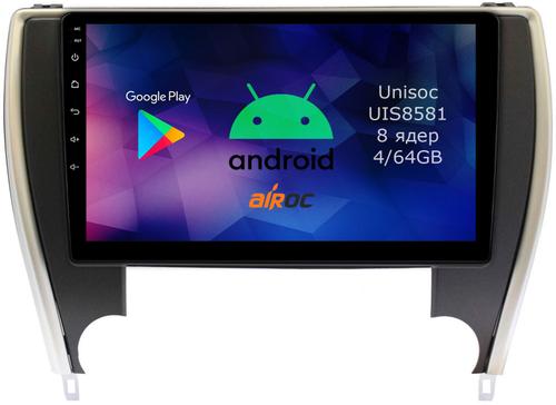 Магнитола для Toyota Camry 2014-2018 (USA) - Airok RM-1117U Android 12, 8-ядер, 4/64Гб, SIM-слот
