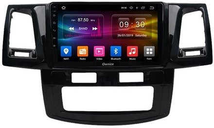 Магнитола для Toyota HiLux 2011-2015 - Kuberg OL-9603 QLed, Android 12, TS10, CarPlay, 4G SIM-слот