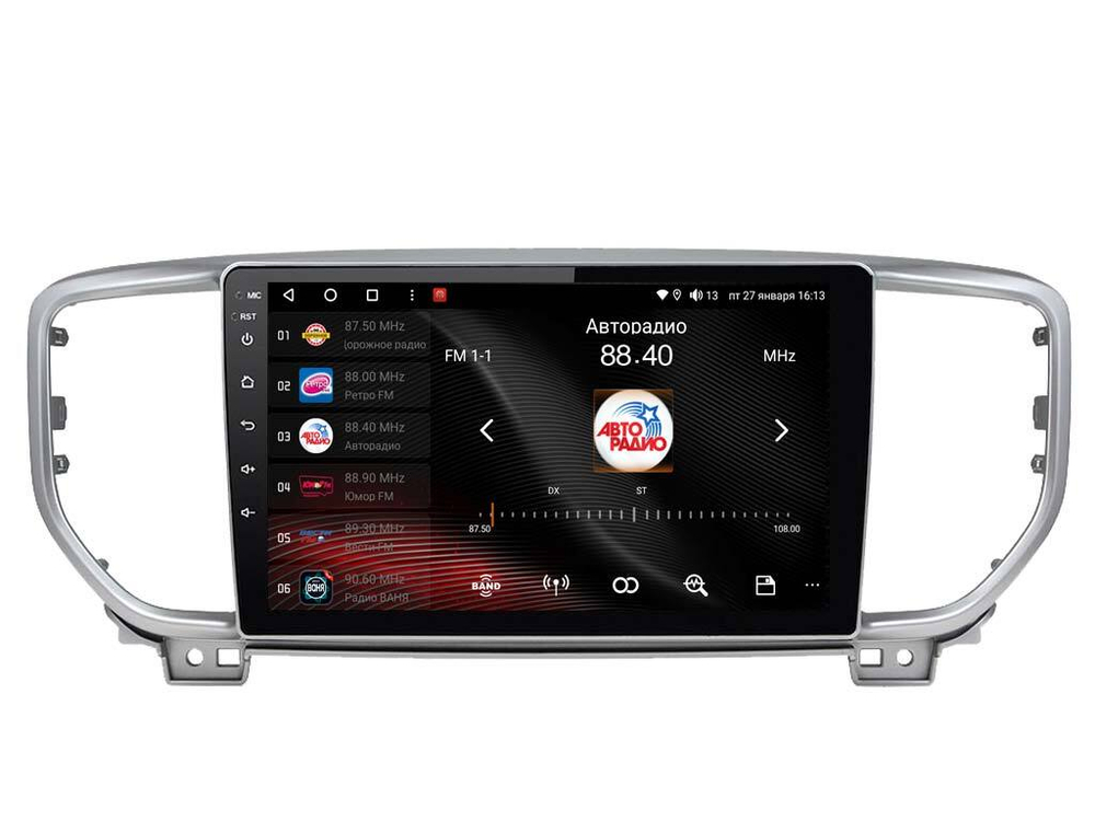 Магнитола для KIA Sportage 2018-2021 - Vaycar VA27-1143 на Android 13, 8-ядер, 2Гб-32Гб, 4G SIM-слот