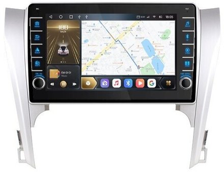 Магнитола для Toyota Camry 2011-2014 - Kuberg OL-1607 (кнопки и крутилки), Android 12, TS10, CarPlay, 4G SIM-слот