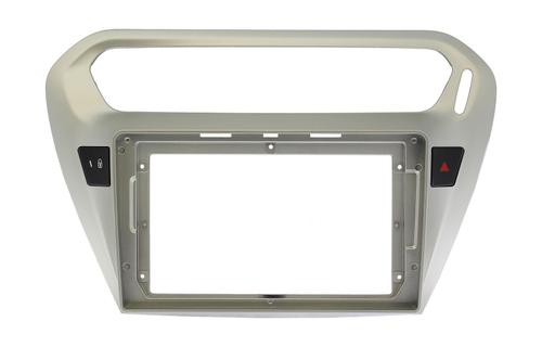 Комплект рамки с разъёмами 9" Peugeot 301 (2012-2016), Citroen C-Elysee (2012-2016)
