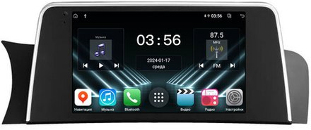 Магнитола для BMW X3 F25 2014-2017, X4 F26 2014-2018 NBT (рамка тип 2) - FarCar DX9-9663F2NBT монитор 9.5" IPS на Android 13, 4+64Гб, CarPlay