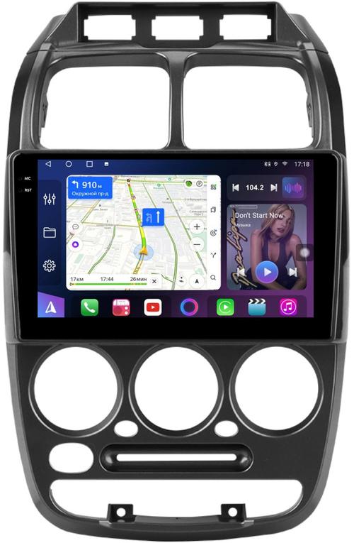 Магнитола для Hyundai Accent 2000-2011 (рамка 3 кнопки) - FarCar S500-TS20 монитор 9.5" 2K QLED на Android 14, Быстрейшая, CarPlay, 4G SIM-слот