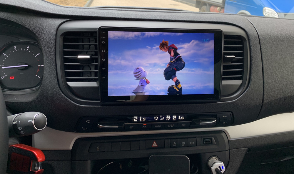 Магнитола для Peugeot Traveller/Expert, Citroen SpaceTourer/Jumpy, Opel Zafira Life/Vivaro - Canbox 9296 Qled, Android 10, ТОП процессор, SIM-слот