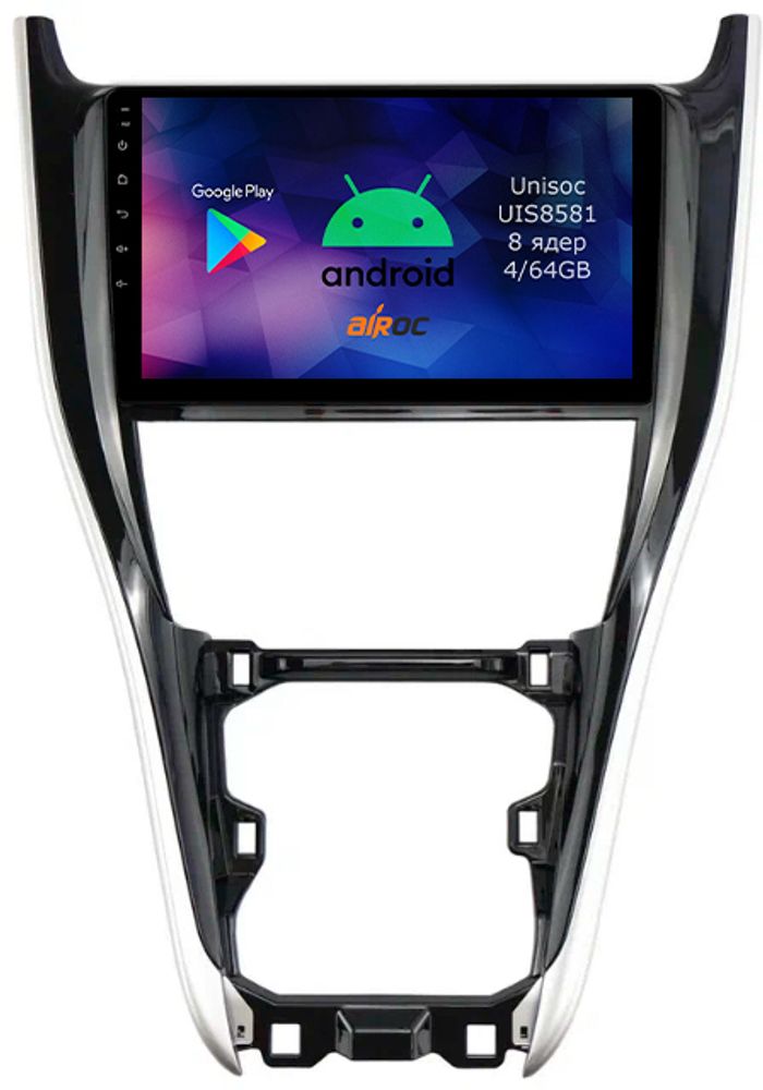 Магнитола для Toyota Harrier XU60 2013-2017 - Airok RM-1125 Android 12, 8-ядер, 4/64Гб, SIM-слот