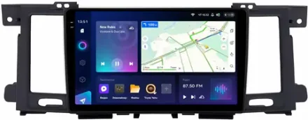 Магнитола для Nissan Patrol Y62, Infiniti QX56/QX80 2010-2017 (рамка тип 1) - Teyes CC3-2K на Android 10, 2K QLED, ТОП процессор, CarPlay, 4G SIM-слот