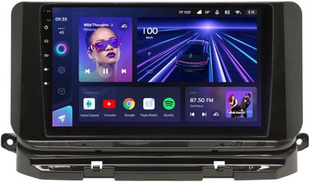 Магнитола для Skoda Octavia A8 2020-2024+ (поддержка климата, тест МСК) - Teyes CC3L на Android 10, 8-ядер, CarPlay, 4G SIM-слот