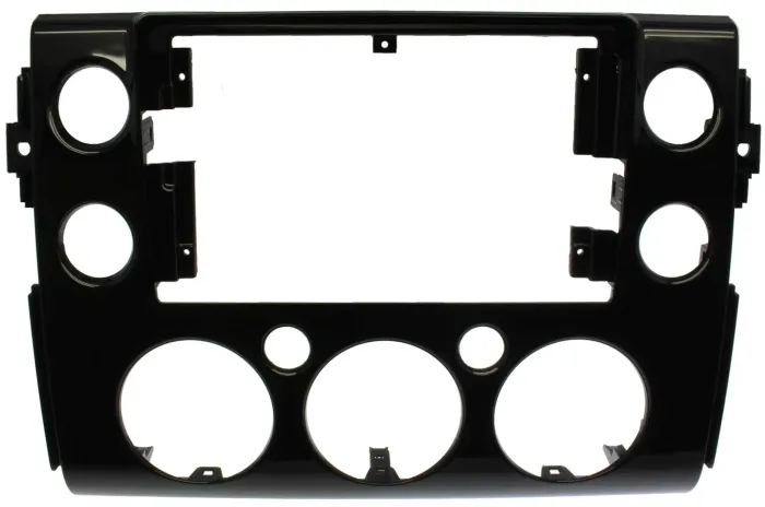 Магнитола для Toyota FJ Cruiser 2005-2022 (рамка черная) - FarCar BX877 монитор 13" 2K QLED на Android 13, TS10, 6+128, CarPlay, 4G SIM-слот