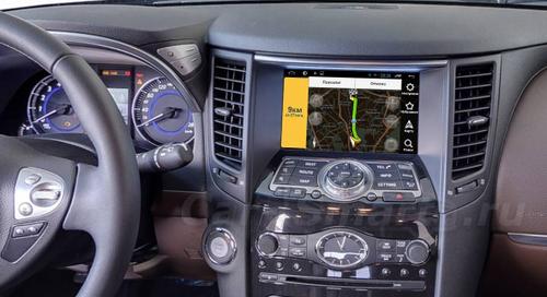 Навигационный блок для Infiniti QX70 2013+ (комплектации с сенсорным экраном) - Parafar PFB800 на Android 9, 6-ЯДЕР и 3ГБ-32ГБ