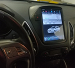 Магнитола для Hyundai iX35 2009-2015 - Kuberg ZF-1092-Q6 вертикальный экран 10.4" в стиле "Тесла" на Android 11, 8Гб+128Гб, CarPlay, 4G SIM-слот