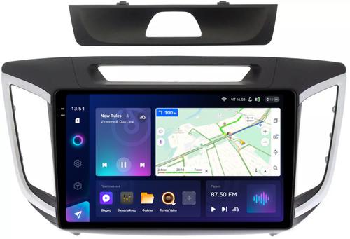 Магнитола для Hyundai Creta 1 2016-2021 (рамка 10) - Teyes CC3-2K на Android 10, 2K QLED, ТОП процессор, CarPlay, 4G SIM-слот