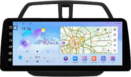 Магнитола для Suzuki SX4 2 2013-2021 (без штатной КЗВ) - FarCar монитор 12.3" 2K QLED на Android 14, Быстрая, CarPlay, 4G SIM-слот