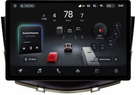 Магнитола для Lifan X60 2012-2016 - Teyes CC4-PRO монитор 13" 2K QLED на Android 13, Snapdragon 778G, ИИ, CarPlay, DSP, 4G SIM-слот