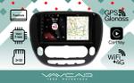 Магнитола для KIA Soul 2014-2019 (кондиционер, рамка матовая) - Vaycar VA27-526M на Android 13, 4G SIM-слот
