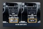 Магнитола для Audi A4 B8 2007-2015 без джойстика MMI - Teyes CC4L монитор 10" IPS на Android 14, Быстрая, Snapdragon 662, CarPlay, 4G SIM-слот