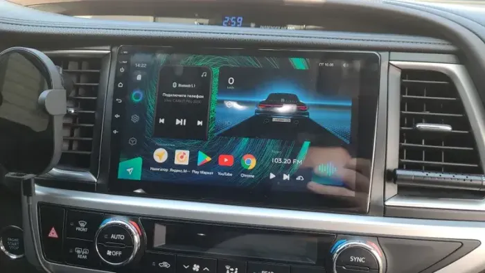 Магнитола для Toyota Highlander 2013-2020 - Vaycar VA77-0467 на Android 13, 8-ядер, 4G SIM-слот