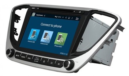 Магнитола для Hyundai Solaris 2 2017-2022, Solaris HS 2024+ - Kuberg KD-8211-P5-32 (крутилки + кнопки) на Android 10, 8-ядер, 4ГБ-32ГБ