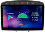 Магнитола для Peugeot 308 2007-2014, 408 2012-2022 - Airok RM-2901 Android 12, 8-ядер, 4/64Гб, SIM-слот