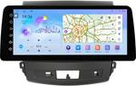 Магнитола для Mitsubishi Outlander XL, Peugeot 4007, Citroen C-Crosser (перфорированная рамка) - FarCar монитор 12.3" 2K QLED на Android 14, Быстрая, CarPlay, 4G SIM-слот