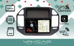 Магнитола для Mitsubishi Pajero 3, Montero 3 1999-2006 (рамка черная) - Vaycar VA47-1019 на Android 13, Быстрая, 4G SIM-слот
