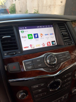 Мультимедиа блок с навигацией для Infiniti QX56 Y62, QX80 2010-2017 (с сенсорным экраном) - RDL-08IT на Android 12, Carplay, 4G SIM-слот, 8/128ГБ