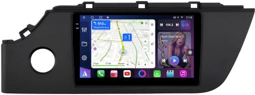 Магнитола для KIA Rio 4, Rio X 2020-2022, Solaris KRS/KRX 2024+ - FarCar 1253M монитор 9.5" QLED на Android 14, TS18, CarPlay, 4G SIM-слот