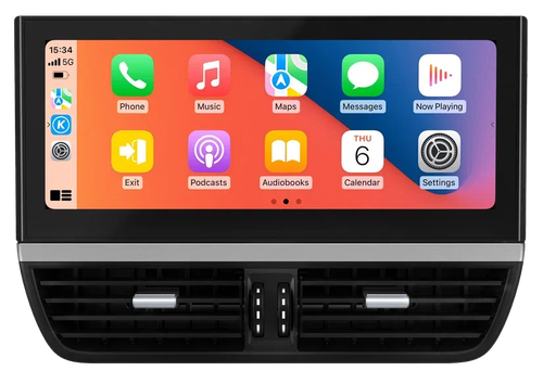 Магнитола для Porsche Cayenne 958 2010-2016 - Kuberg ZF-3018-GE монитор 12.3" на Android 13, 8Гб+128Гб, CarPlay, 4G SIM-слот