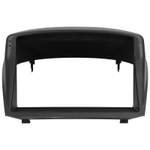 Комплект рамки с разъёмами 9"+can Ford Fiesta MK6 2008-2012 БК красный (вариант F2 монитор утоплен вниз)