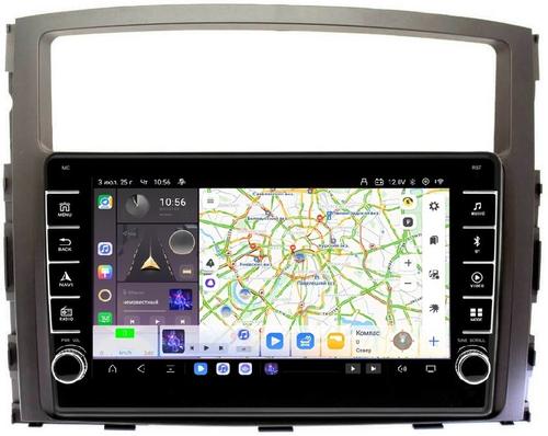 Магнитола для Mitsubishi Pajero 4 2006-2022 - Kuberg OL-9566 (кнопки и крутилки) Android 13, TS20, 6+128Гб, CarPlay, 4G SIM-слот