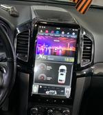 Магнитола для Chevrolet Captiva 2011-2015 - Kuberg ZF-1803-GE вертикальный экран в стиле "Тесла" на Android 13, Быстрая, CarPlay, 4G SIM-слот