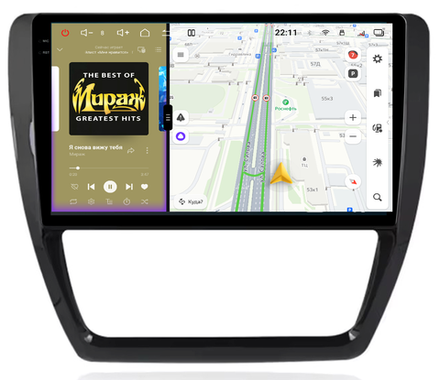 Магнитола для Volkswagen Jetta 6 2011-2018 - Redpower 85434 PRO/PROmax ТОП звук, 2K QLED, Android 14, CarPlay, 4G SIM-слот
