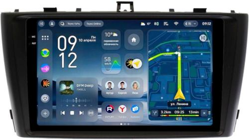 Магнитола для Toyota Avensis T270 2008-2015 (рамка черная) - Teyes CC4-PRO монитор 9.5" 2K QLED на Android 13, Snapdragon 778G, ИИ, CarPlay, DSP, 4G SIM-слот
