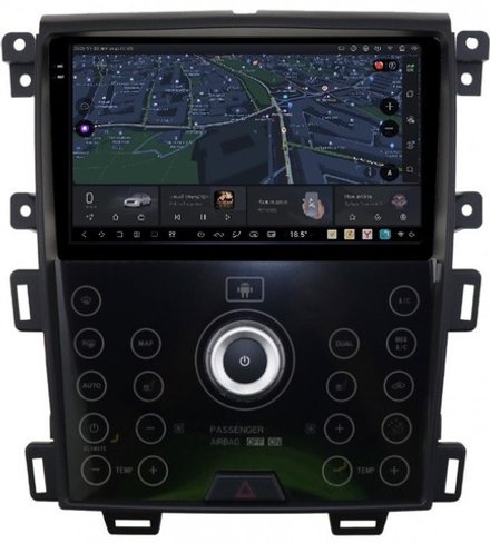 Магнитола для Ford Edge 2010-2015 - Kuberg SF-9065-B QLed+2K, Android 13, UIS7870 (DUDU7), CarPlay, SIM-слот
