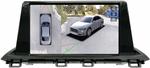Магнитола для Mazda CX-4 2016-2024 (штатный цветной экран, рамка 9) - Teyes CC3-2K-360 на Android 10, Быстрая, 2K QLED, CarPlay, 4G SIM-слот, 4 камеры в комплекте