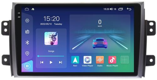 Магнитола для Suzuki SX4 2006-2014 - Parafar PF124U2K на Android 13, Быстрая, QLED+2K, CarPlay, 4G SIM-слот