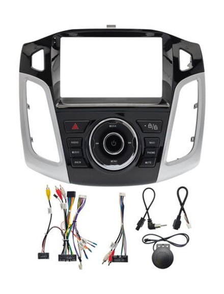 Комплект рамки с разъёмами 9" Ford Focus 3 2011-2019 поддержка автопарковки (XP)
