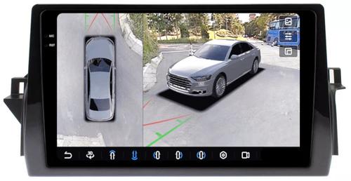 Магнитола для Toyota Camry 70 (75) 2021-2023 - FarCar BX3223M-360 монитор 10.36" 2K QLED на Android 13, 6Гб+128Гб, CarPlay, 4G SIM-слот, 4 камеры в комплекте