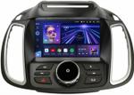 Магнитола для Ford Kuga 2 2012-2019 (без SYNC, рамка с кнопками тип 1) - Teyes CC3-2K монитор 9.5" 2K QLED на Android 10, Быстрая, CarPlay, 4G SIM-слот