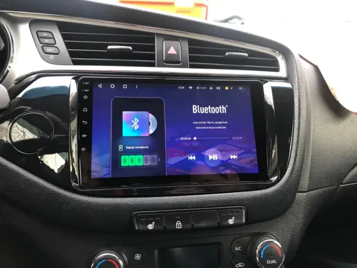 Магнитола для KIA Ceed 2 (JD) 2012-2018 (рамка глянцевая) - Airok RM-2328 Android 12, 8-ядер, 4/64Гб, SIM-слот