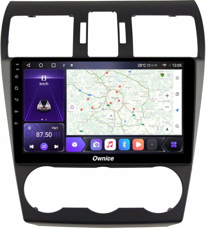 Магнитола для Subaru Forester, Impreza, XV 2012-2015 - Kuberg OL-9511-1 IPS, Android 10, 8 ядер (TS18), 4G SIM-слот