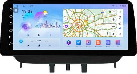Магнитола для Renault Fluence, Megane 2009-2017 - FarCar монитор 12.3" 2K QLED на Android 14, TS10, CarPlay, 4G SIM-слот