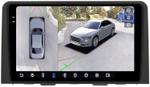 Магнитола для Hyundai Staria 2021+ (штатный экран 8") - FarCar BX10-360-7300M монитор 10.36" 2K QLED на Android 13, Быстрая, CarPlay, 4G SIM-слот, 4 камеры в комплекте