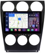 Магнитола для Mazda 6 GG 2002-2007 - FarCar S500-TS10 монитор 9.5" QLED на Android 14, Быстрая, CarPlay, 4G SIM-слот