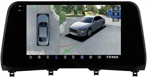 Магнитола для Lexus RX200t, RX300, RX350, RX450h AL20 2015-2019 (ШГУ 8" с шайбой) - Teyes CC3-2K-360 монитор 10.36" 2K QLED на Android 10, 6Гб+128Гб, CarPlay, 4G SIM-слот, 4 камеры в комплекте