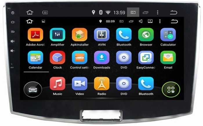Магнитола для Volkswagen Passat 2005-2015 (B6, B7, CC) - Kuberg KD-1011-P6 на Android 10