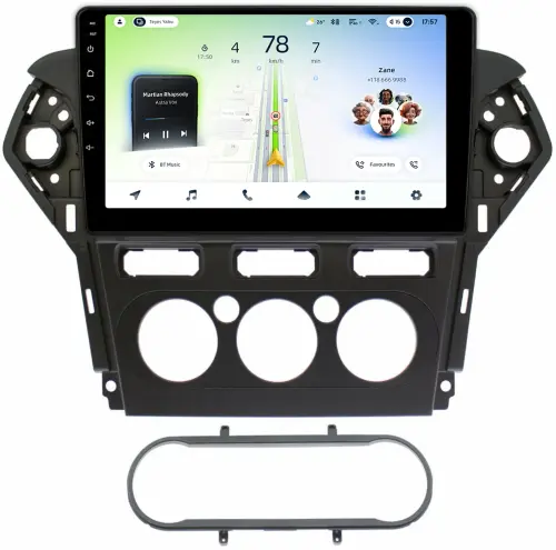 Магнитола для Ford Mondeo 4 2010-2014 - Teyes CC4L монитор 10" IPS на Android 14, Snapdragon 662, CarPlay, 4G SIM-слот