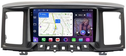 Магнитола для Nissan Pathfinder R52 2014-2017 (поддержка Bose и 360, рамка тип 2) - FarCar XXL9-9678F2 монитор 9.5" 2K QLED на Android 14, TS20, 8+256Гб, CarPlay, 4G SIM-слот